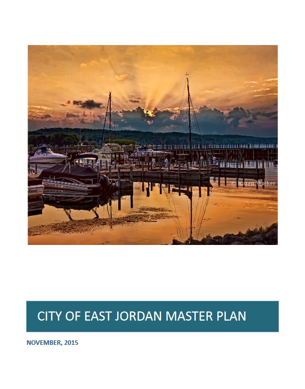 Cover of the East Jordan Master Plan