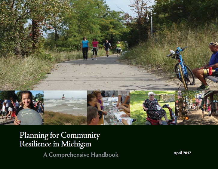 Cover of Planning for Resilience in Michigan Handbook