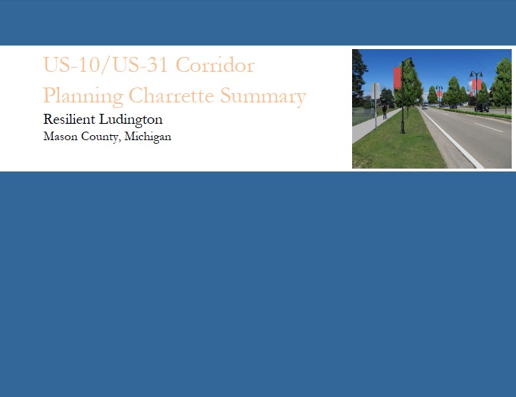 US-10 Corridor Planning Charrette Report Cover