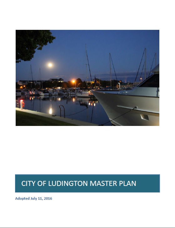 Cover of City of Ludington Master Plan